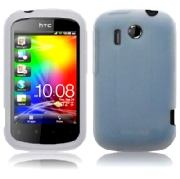 Silikonskydd HTC Explorer Frosted White