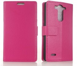 Mobilväska LG G3s Pink w/Stand