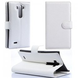 Wallet Case LG G Flex 2 White w/Stand