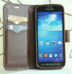 Mobilväska i9295 Galaxy S4 Active Green