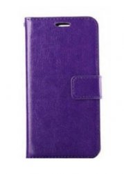 Mobilväska Microsoft Lumia 550 Purple w/Stand