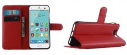 Mobilväska Huawei Y6 II Compact Red w/Stand