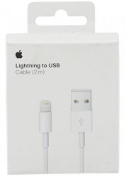 Apple Lightning Kabel 2 Meter Vit 18W Fast Charge Original