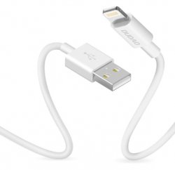 Laddkabel USB till Lightning Vit 2 Meter DUDAO