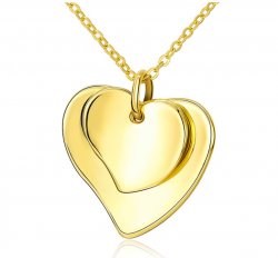 Halsband Golden Hearts