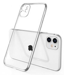 iPhone 11 Skal Transparent Med Linsskydd