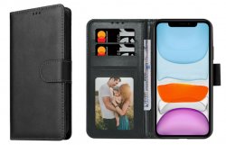 Plånboksfodral Cartera svart för iPhone 13 Pro max.