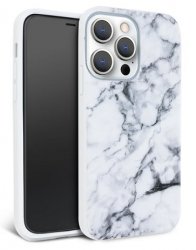 iPhone 13 Pro (6,1 tum) skal i vit marmor från skal-man.se.