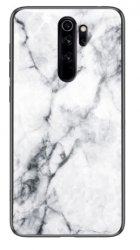 marmorskal i gummerat tpu material för Xiaomi Redmi Note 8 Pro från skal-man.se