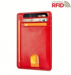 Korthållare RFID Röd