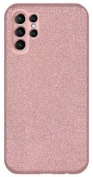 Samsung Galaxy S23 ULTRA Skal Glitter Rosa