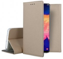 Samsung Galaxy A21S - Flip Fodral Guld