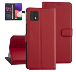 Rött plånboksfodral till Samsung Galaxy A22 5G från skal-man.se online.