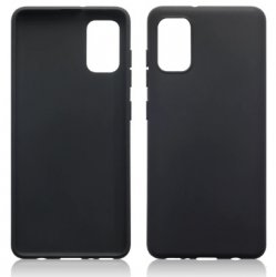 Mobilskal i matt svart färg för Samsung Galaxy A41.