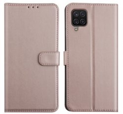 Fodral i rosa till Samsung Galaxy A42 5G.