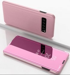 Flip cover fodral till Samsung Galaxy S10E rosa.