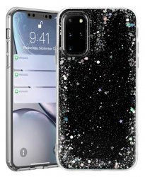 Samsung Galaxy S20 FE Skal Glitter Svart