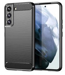 Samsung Galaxy S23+ (S23 plus) karbonmönstrat svart skal.