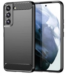 Karbonmönstrat svart skal för Samsung Galaxy S23.