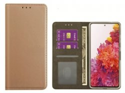 Samsung Galaxy S9+ (S9 plus) Plånboksfodral Guldfärgad