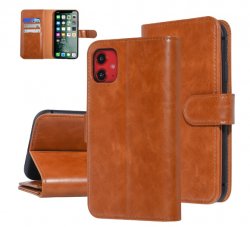 Plånboksfodral iPhone 11 Pro Uniq 9 Kortfack Cognac