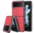 Rött nylonskal för Samsung Galaxy Z Flip 4 från Dux Ducis.