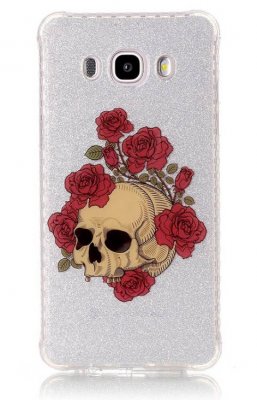 Mobilskal Samsung Galaxy J5 2016 Skull&Roses