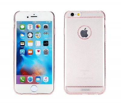Mobilskal Remax iPhone 7/8 Pink Glitter