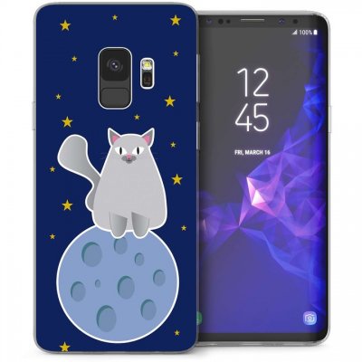Mobilskal Samsung Galaxy S9 Space Cat