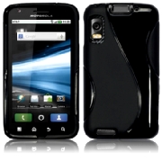 Back Cover Motorola Atrix 4G Style Black
