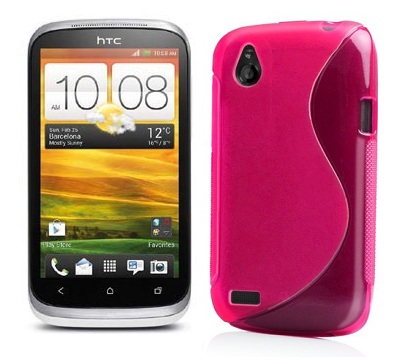 Back Cover HTC Desire X Style Pink