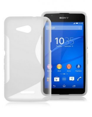 Bakskal Xperia E4G Style Frosted Clear