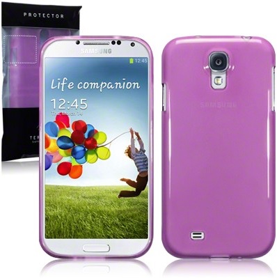 Back Cover i9500 Galaxy S4 Plum