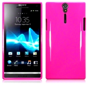 Back Cover Sony Xperia S Solid Pink