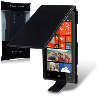 Flipväska Windows Phone 8X Black Slim