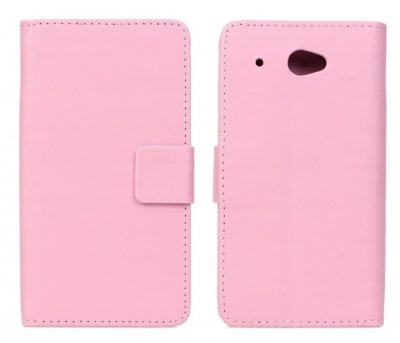 Mobilväska HTC Desire 601 Pink w/Stand