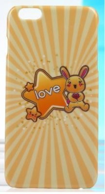 Mobilskal iPhone 6/6S Love Bunny 