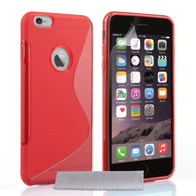 iPhone 6/6S Plus Skal - S-Line Röd