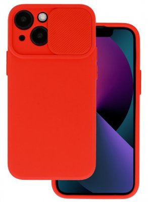 Rött mobilskal med linsskydd för iPhone 14 kan du shoppa online hos skal-man.se.