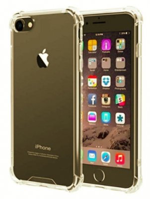 iPhone SE 2020 Skal Extra Stöttåligt Smoke Black