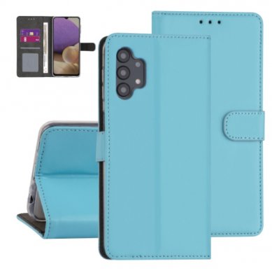 Ljusblått plånboksfodral till Samsung Galaxy A32 5G från skal-man.se online.