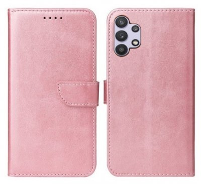 Rosa plånboksfodral till Samsung Galaxy A52 5G.