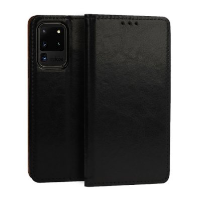Samsung Galaxy S20+ plånboksfodral i äkta italienskt läder