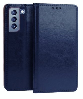 Plånboksfodral Samsung Galaxy A13 5G Italienskt Läder Mörkblå