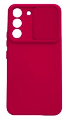 Samsung Galaxy S23+ (S23 plus) Mobilskal Hallonfärgad Röd Med Linsskydd